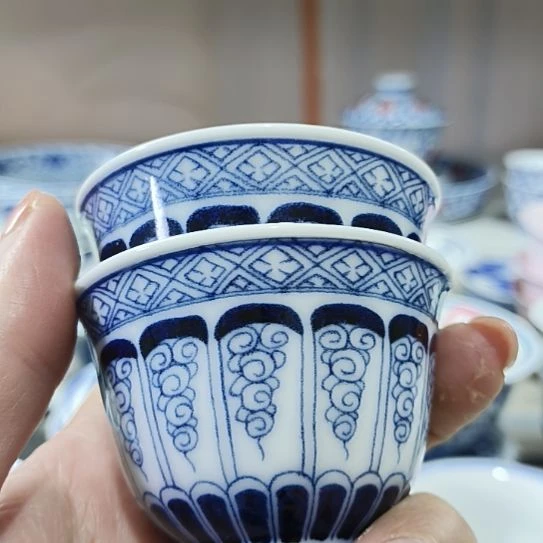 琉璃手工艺品景德镇小客杯