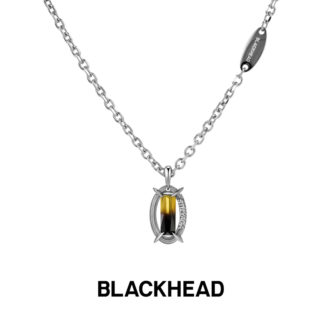 BLACK HEAD/黑头 钛钢项链 斯迪亚季镂空项链