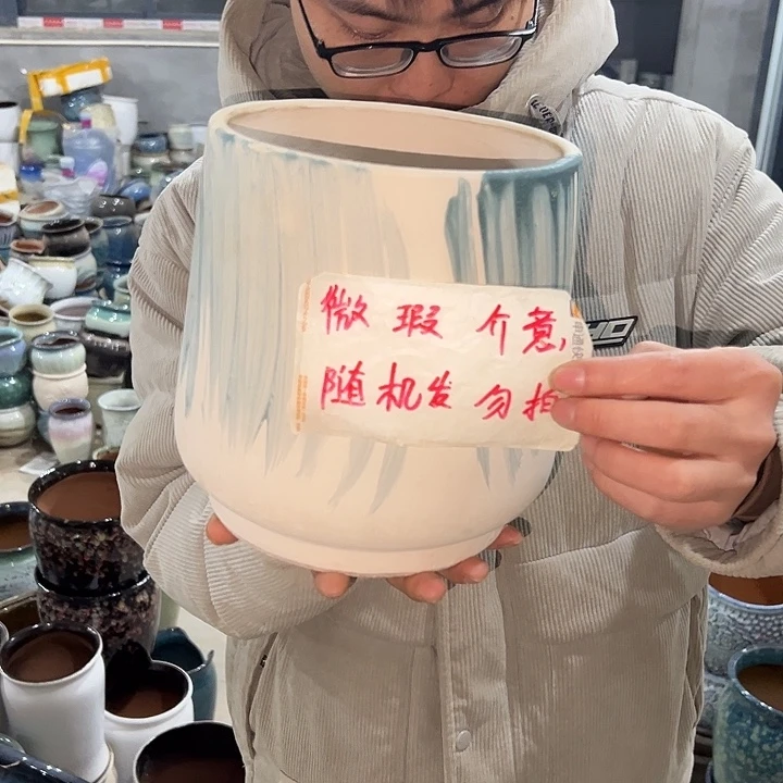 地下盐酥鸡啦啦小花盆