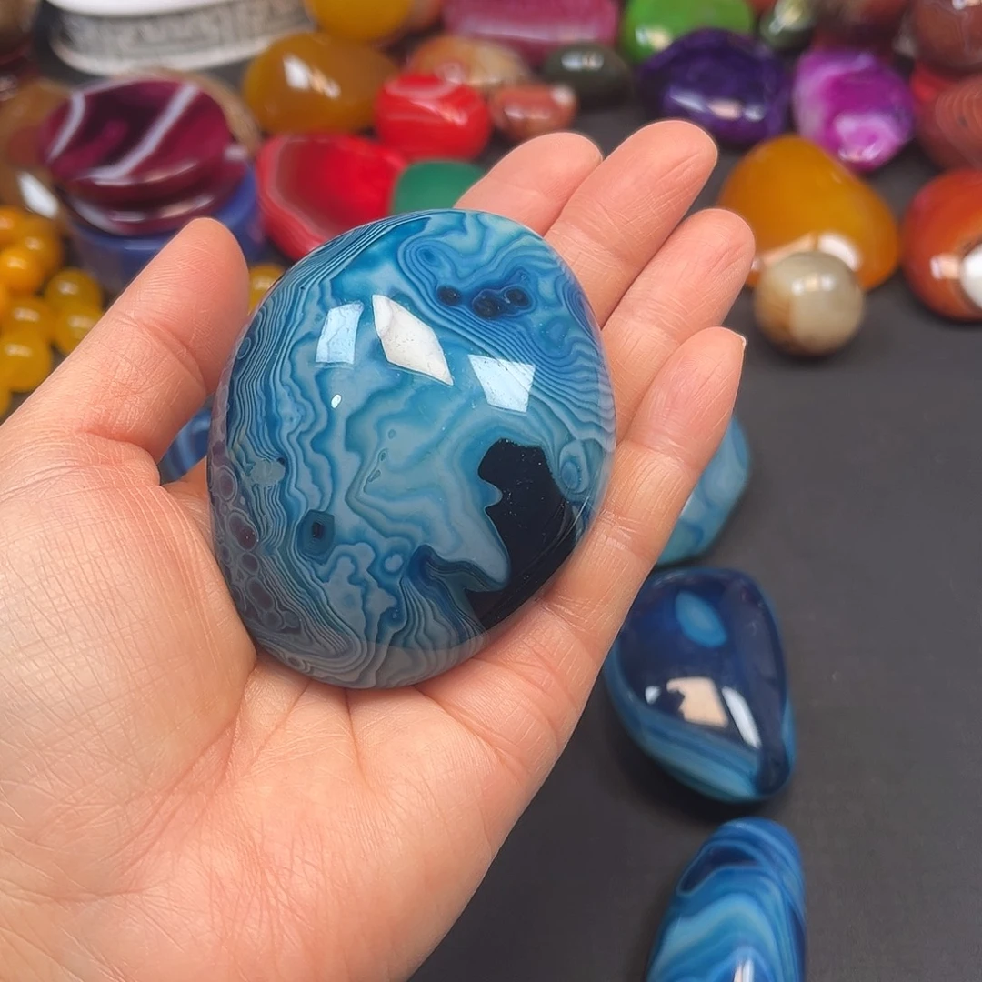 我***凉玛瑙/玉髓未镶嵌珠宝奇石