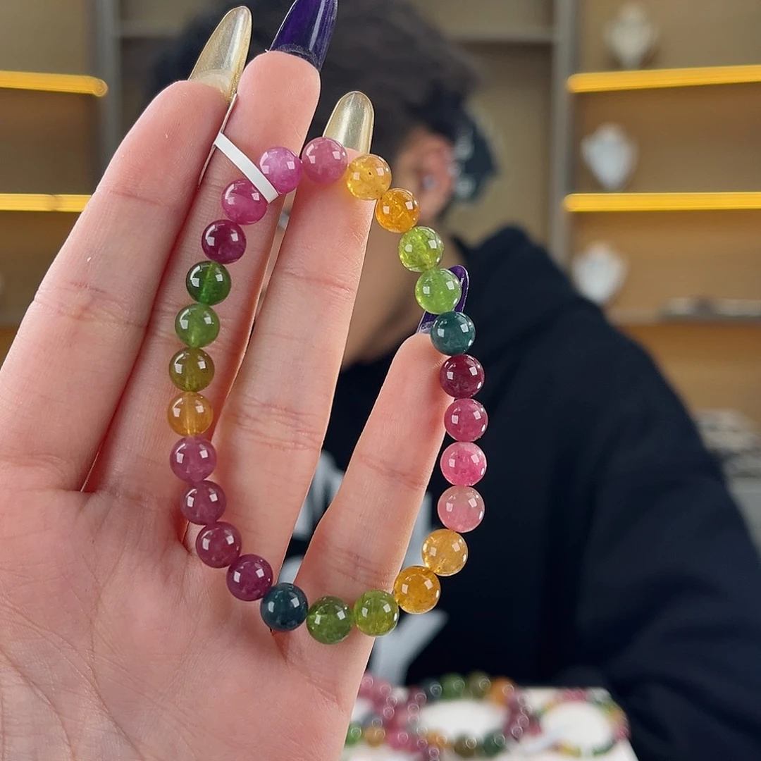 碧玺碧玺7mm（多样性发一件未镶嵌