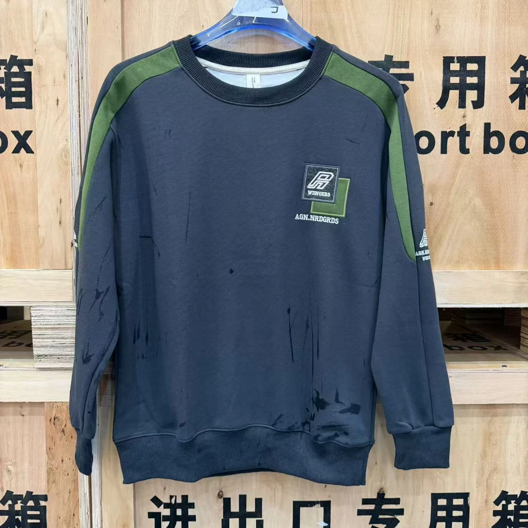 23772-春秋百搭情侣款休闲宽松长袖韩版卫衣-G