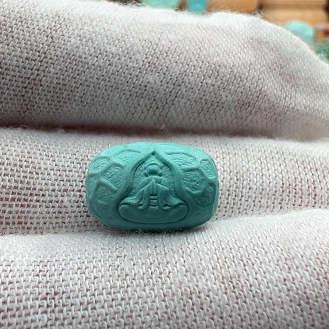 绿松石未镶嵌吊坠(不含链)