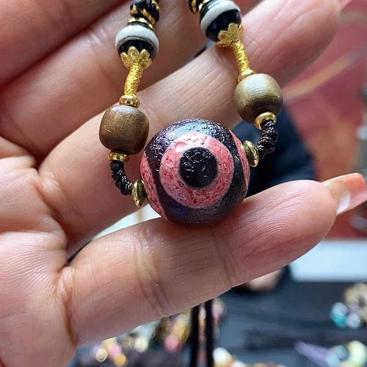 玛瑙/玉髓颈饰合金