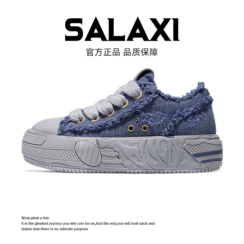 SALAXI/莎莱茜 2025夏季新品百搭小众欧若风高端潮鞋男女运动鞋