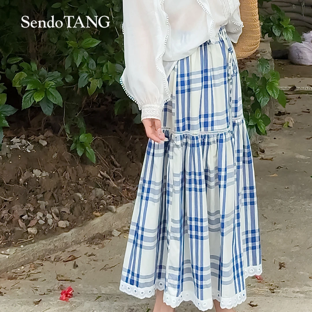 夏季搭配【定格时光】胖多女装新款时尚休闲高级感百搭高腰半身裙