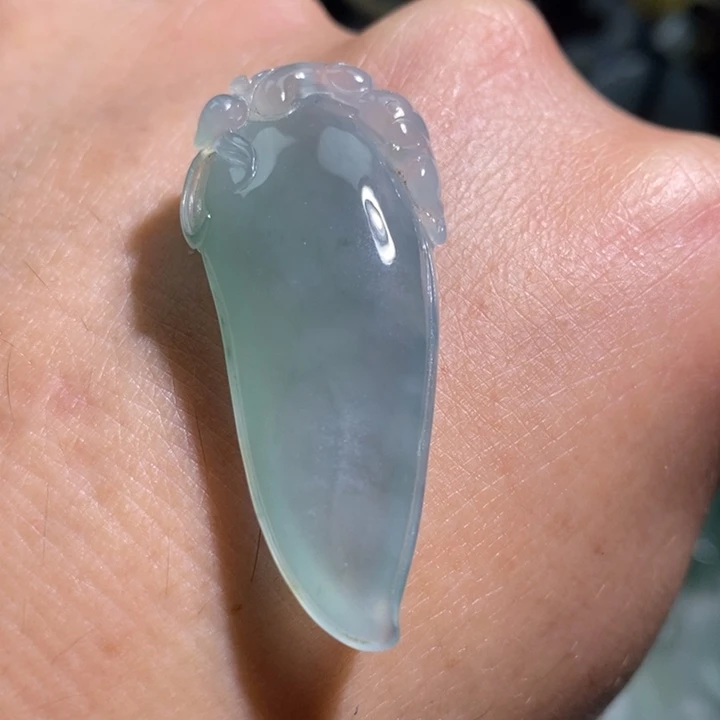 颈饰未镶嵌翡翠冰胶