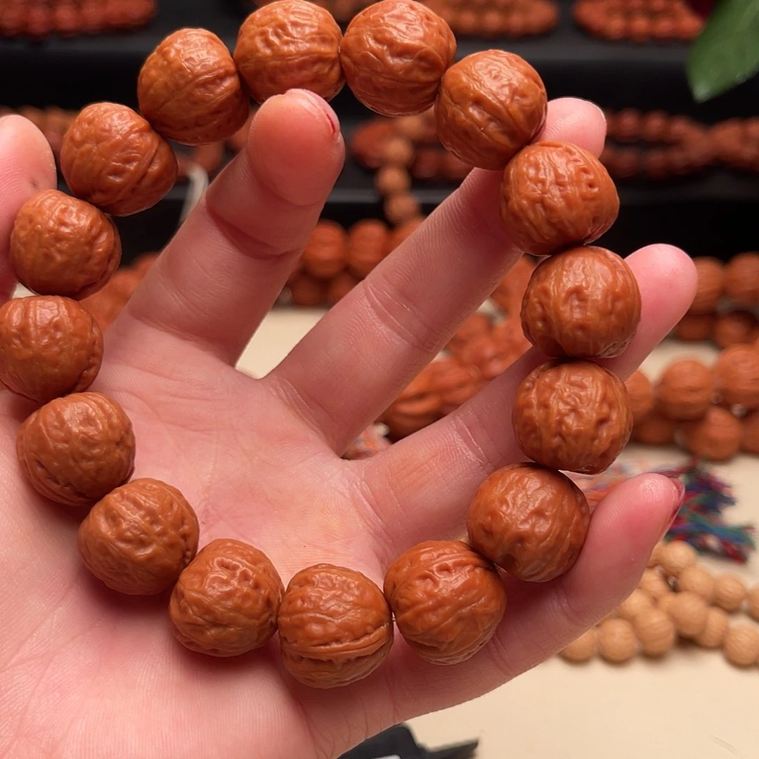 文玩核桃把件楠*森京八棱