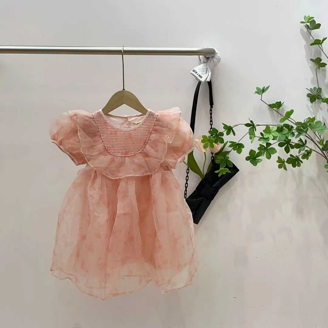 13501高端潮流时尚百搭休闲童装时尚连衣裙B8-3-3