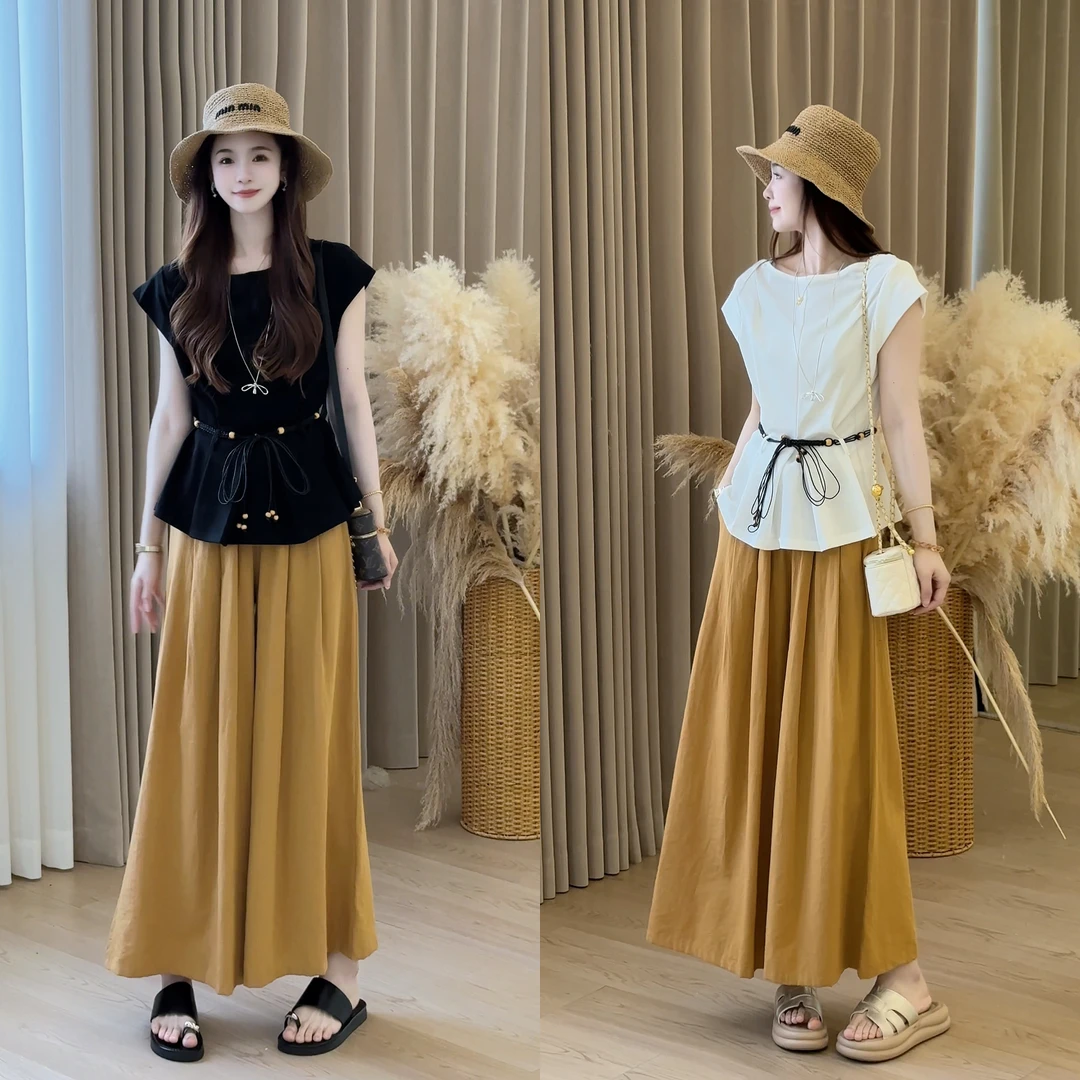 【月光随云】丸子璐夏季新款时尚休闲上衣预WZLX5SY0702A