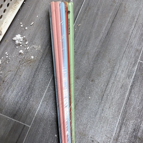 微瑕，筷子10双不是kc不同色