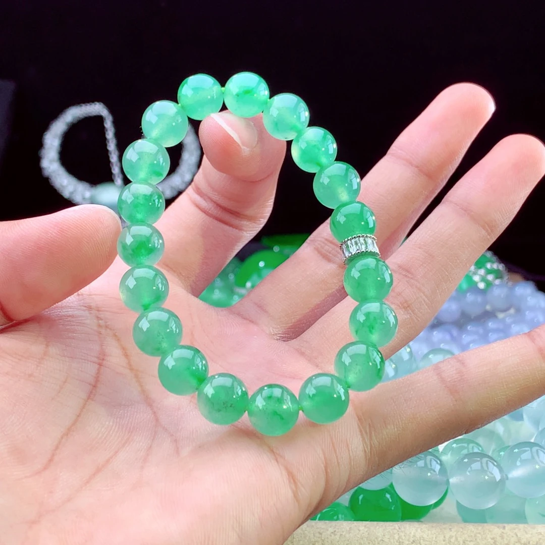 未镶嵌手串翡翠天然翡翠