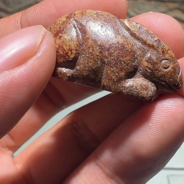 浪***导和田玉（糖玉）未镶嵌挂件