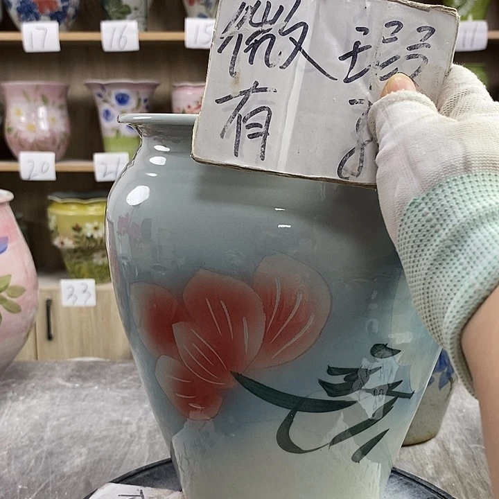 罐12xc景德镇陶瓷花盆