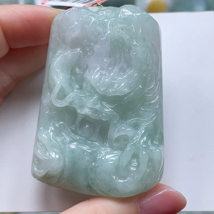 翡翠未镶嵌吊坠(不含链)翡翠