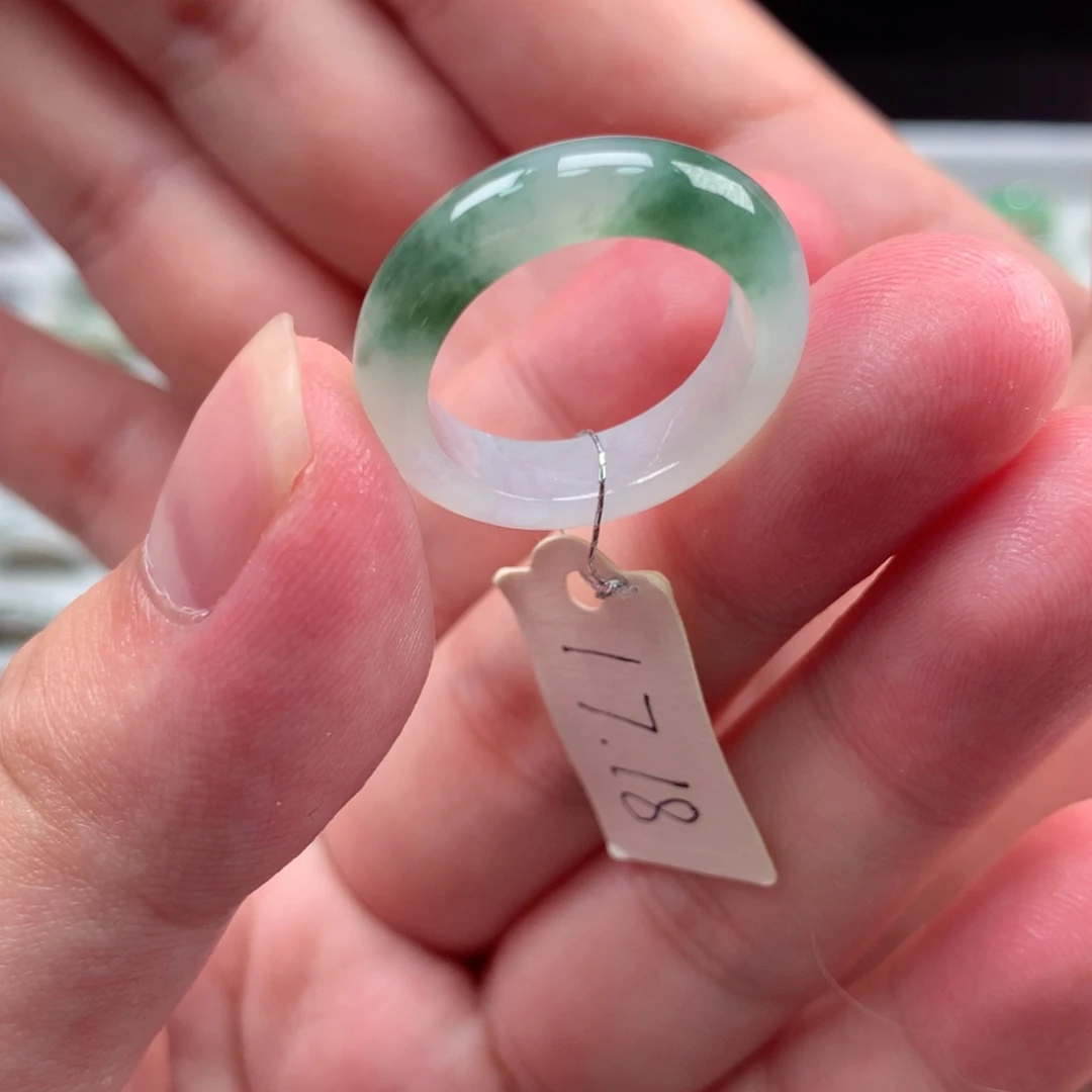 未镶嵌戒指翡翠天然