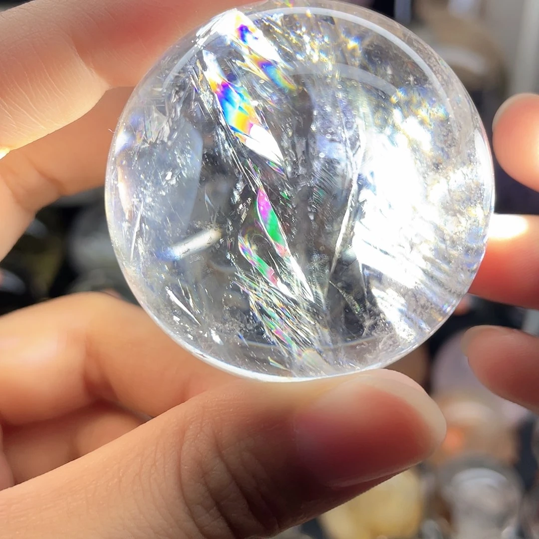 未镶嵌水晶珠宝半成品白水晶49A739