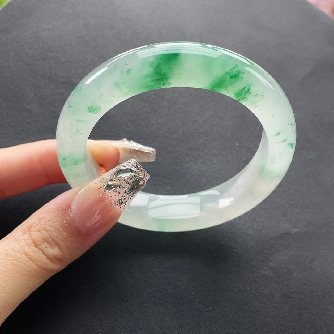 石英质玉未镶嵌手镯53.5