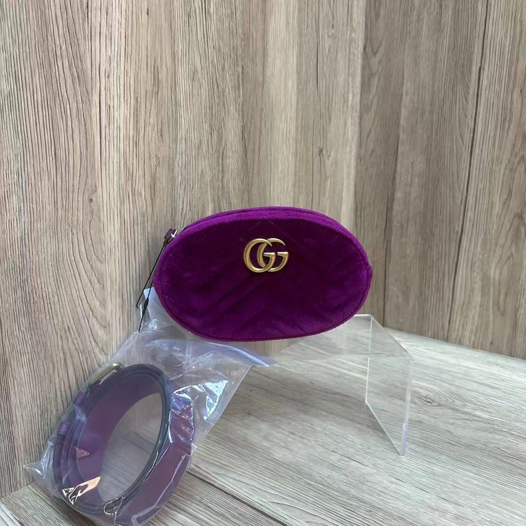 95新 GUCCI/古驰 乱乱子中古/女士/腰包/113709