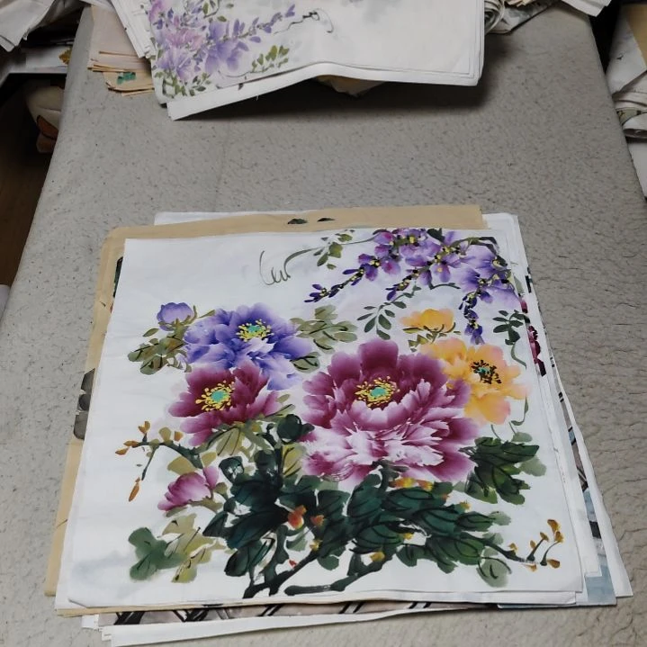 来***茶国画国画花鸟花鸟花鸟