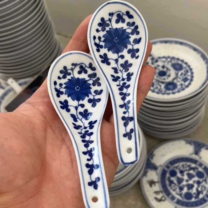 摆件景德镇高温细白瓷餐具