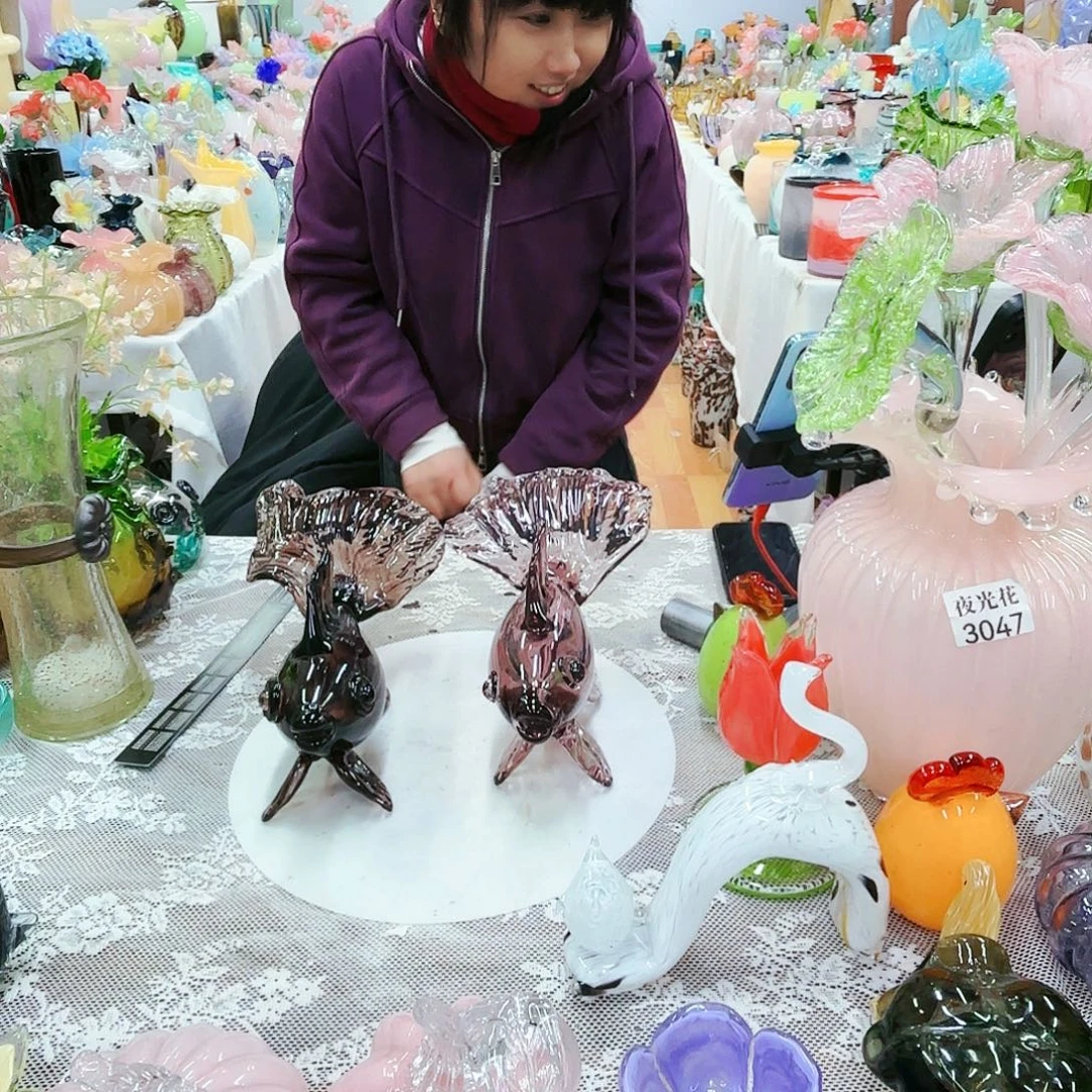 琉璃花瓶花器艺术品