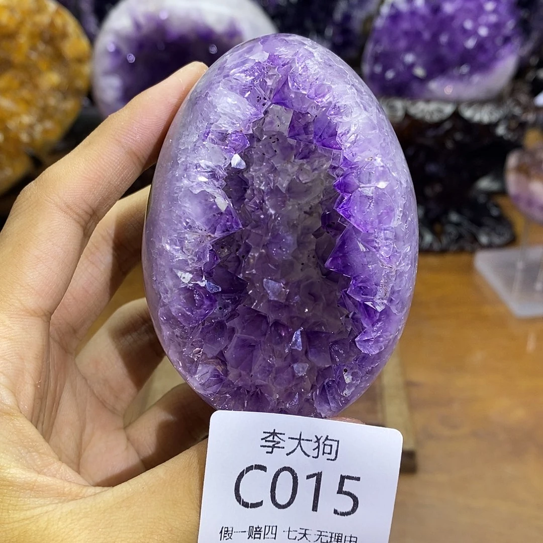 紫晶未镶嵌大型摆件（非配饰）