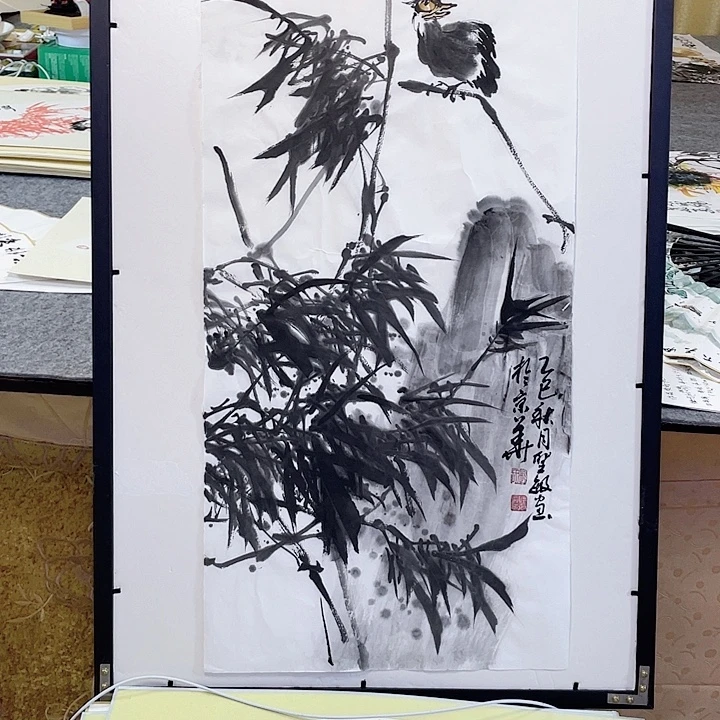 国画张圣敏先生纯手绘作品