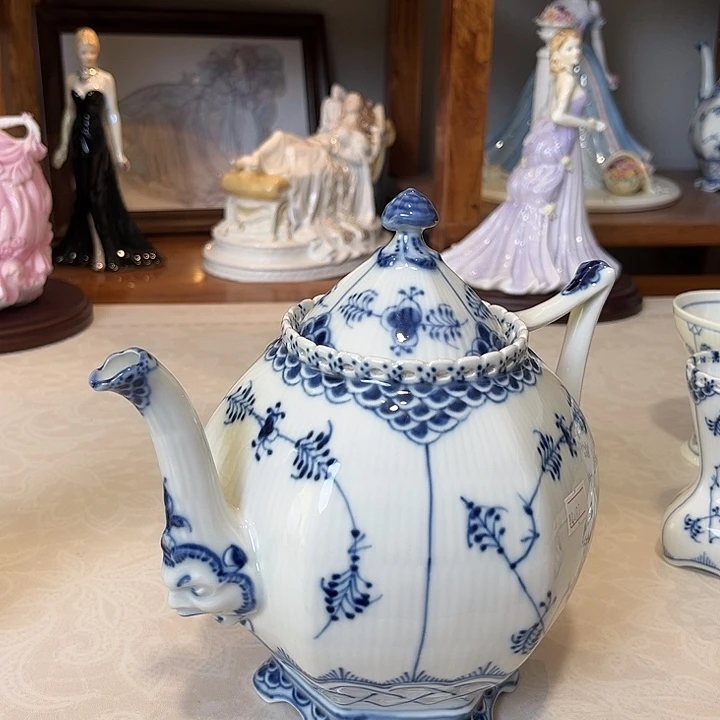杯欧洲中古瓷器摆件