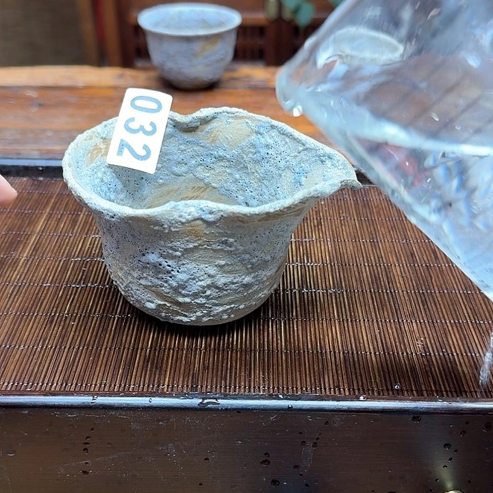 纯手工制作粗陶茶具