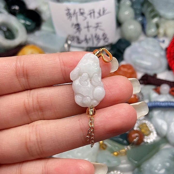 未镶嵌挂件翡翠翡翠
