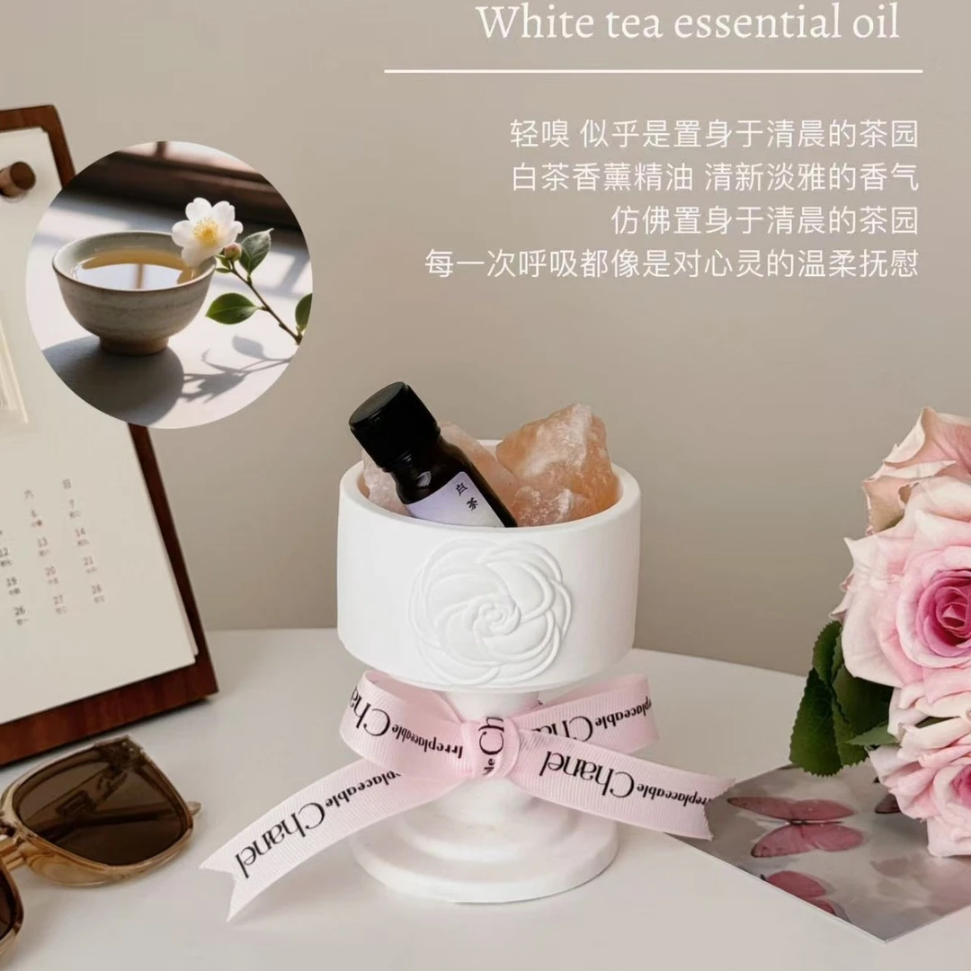 【新疆包邮】欧式山茶花扩香薰摆件礼盒客厅卧室香氛香薰