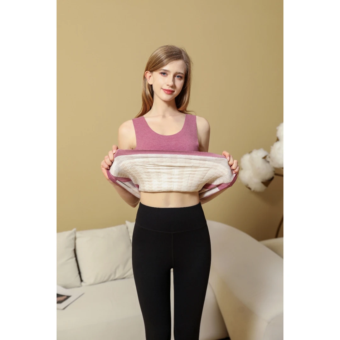 冬季女士絮片保暖背心5215