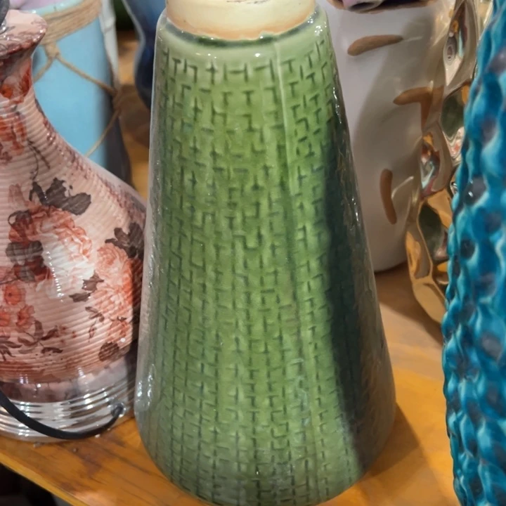 陶瓷花瓶摆件外贸出口微瑕捡漏