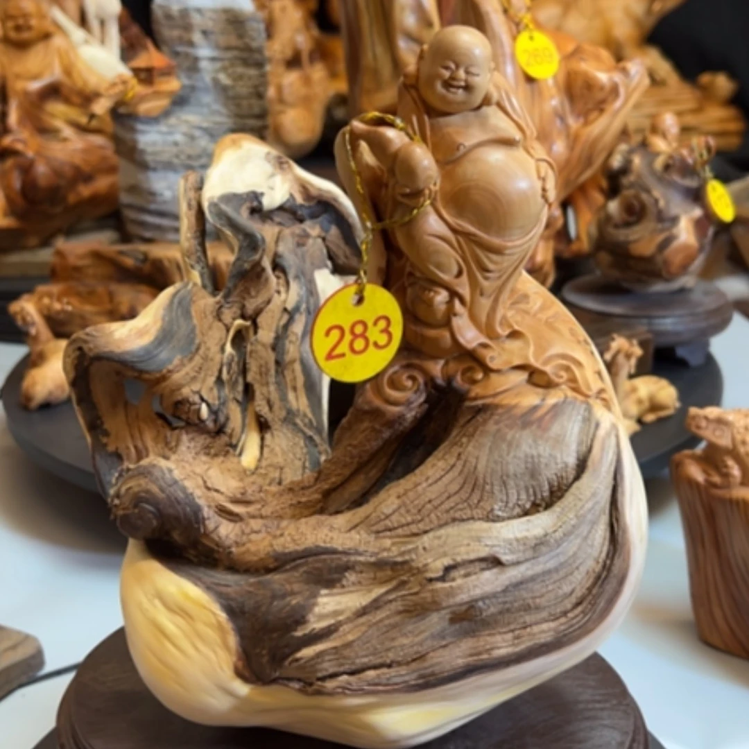 【闪购商品】柏木工艺品摆件工艺品