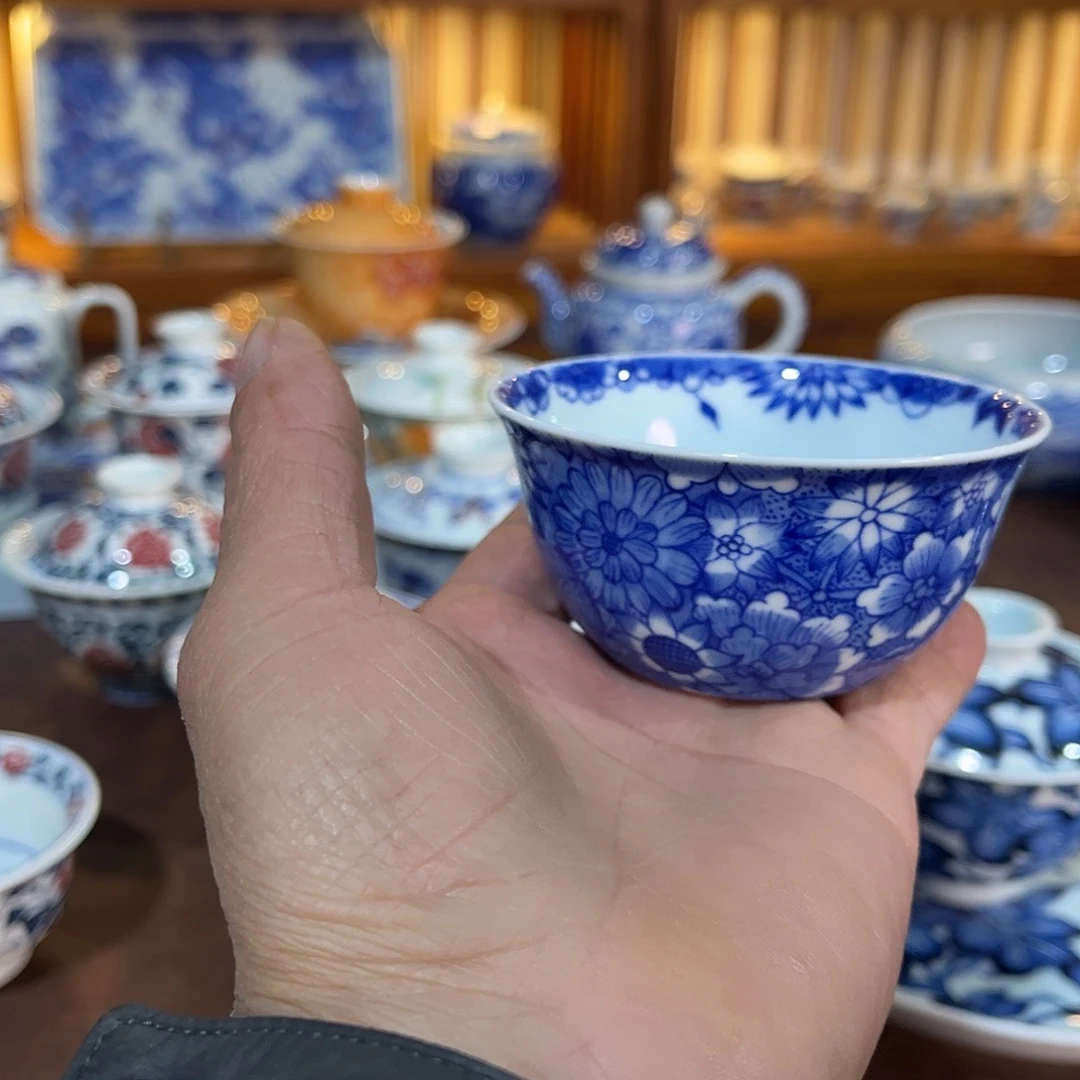 錡镇堂手工手绘杯