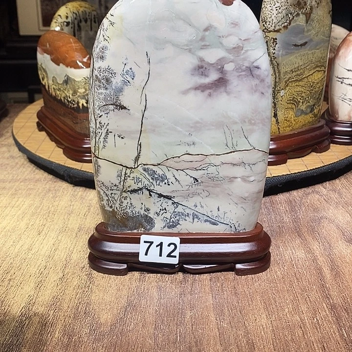 用***5香榧木广西柳州国画石头