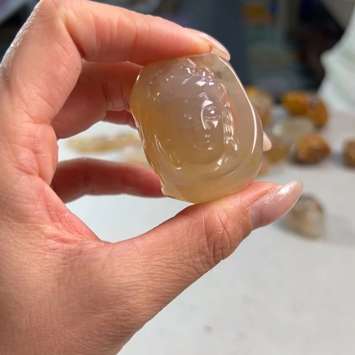 玛瑙/玉髓吊坠(不含链)未镶嵌