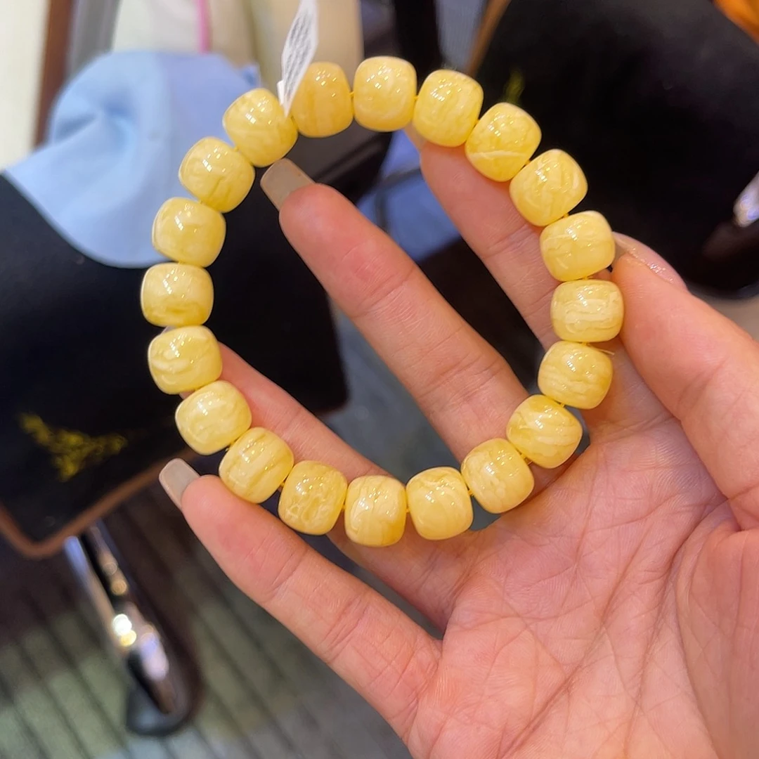 未镶嵌琥珀手链蜜蜡手串12.3