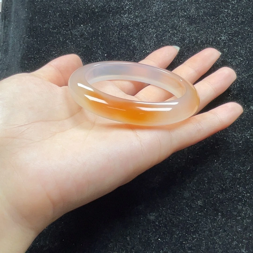 玛瑙/玉髓手镯未镶嵌薇*