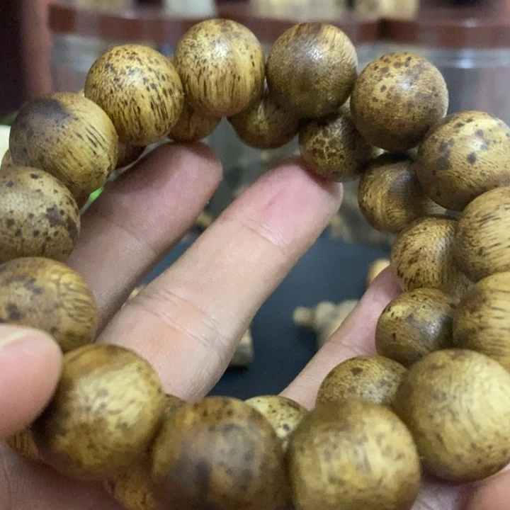 沉香手串海南沉香16mm多样性发1