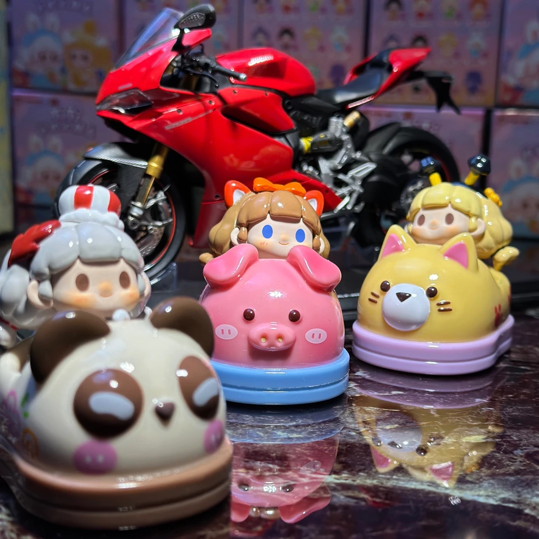 《碰碰车》娃三岁TITI 和她的朋友小鞋子萌粒挂件潮玩盲盒正版新品