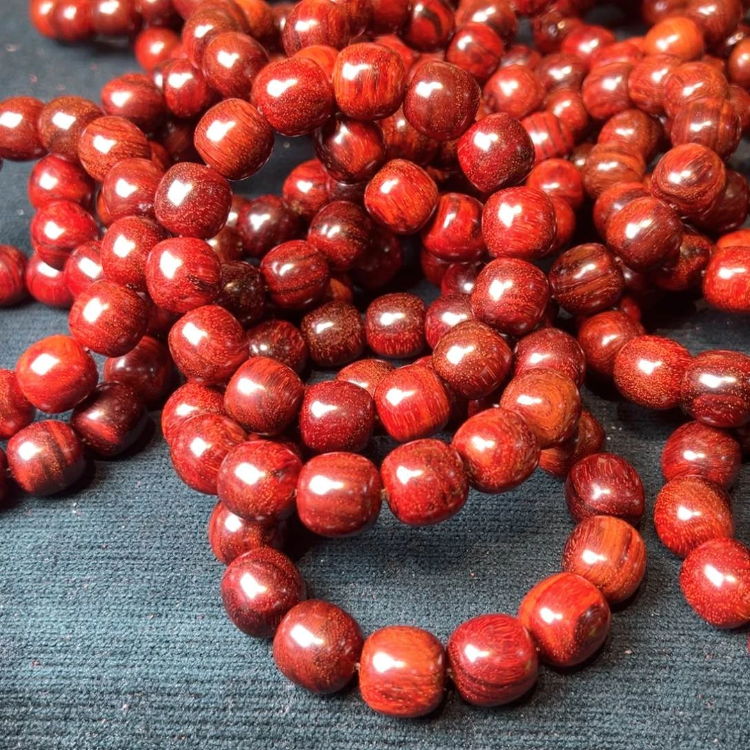 手串/手链小叶紫檀1.5琴料老型火焰纹原汁原味