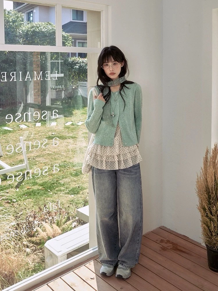 【H·Kuai0906】O501-O600春秋季新款合集韩版时尚甜美学院风套装