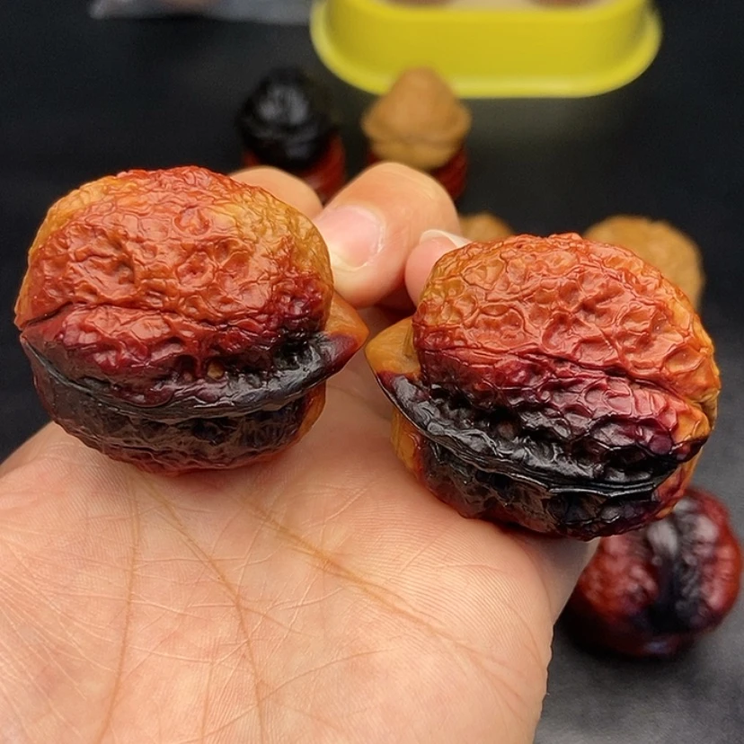 【闪购商品】把件文玩核桃40尺玄武蟾王