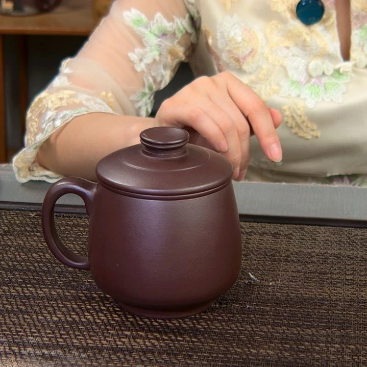 茶杯紫砂高货放漏