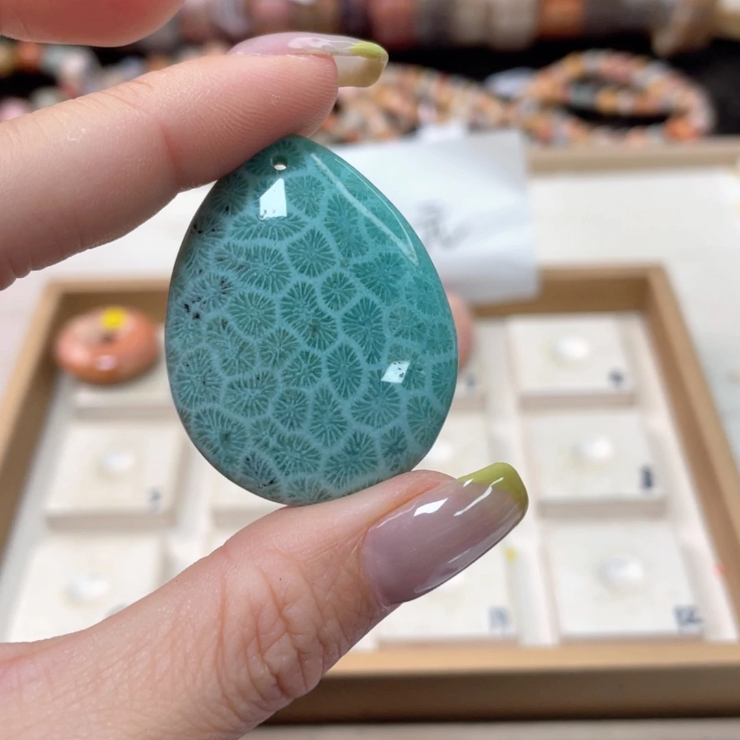 硅化珊瑚（珊瑚玉）手链未镶嵌用****2519