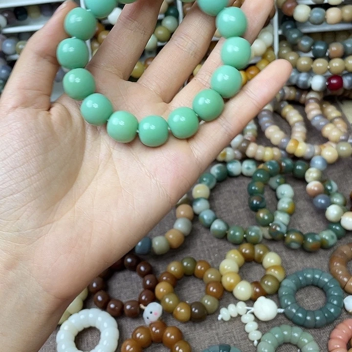 菩提根/象牙果吊坠福***?卡14绒抛