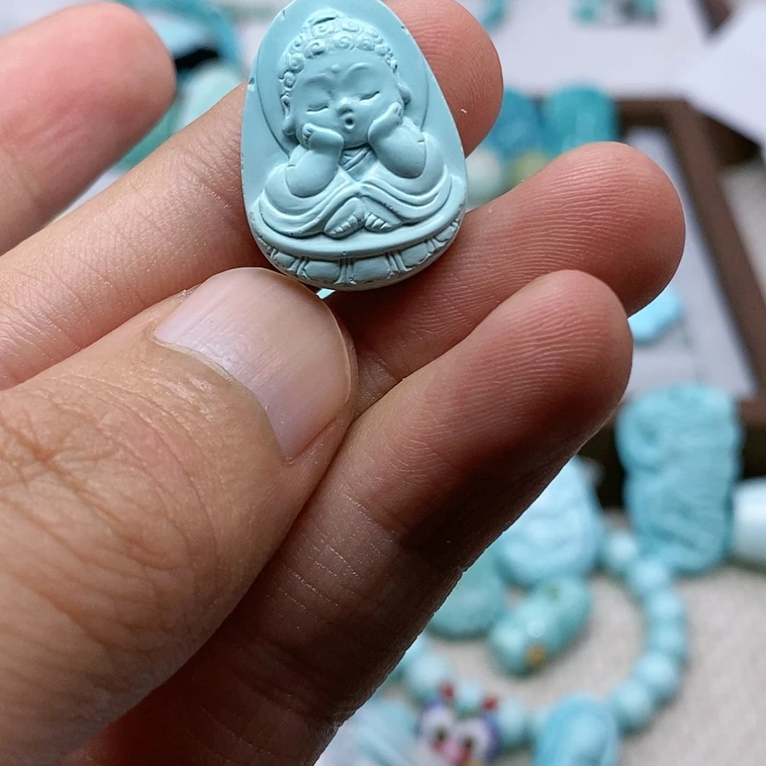 【闪购商品】未镶嵌绿松石725汤*