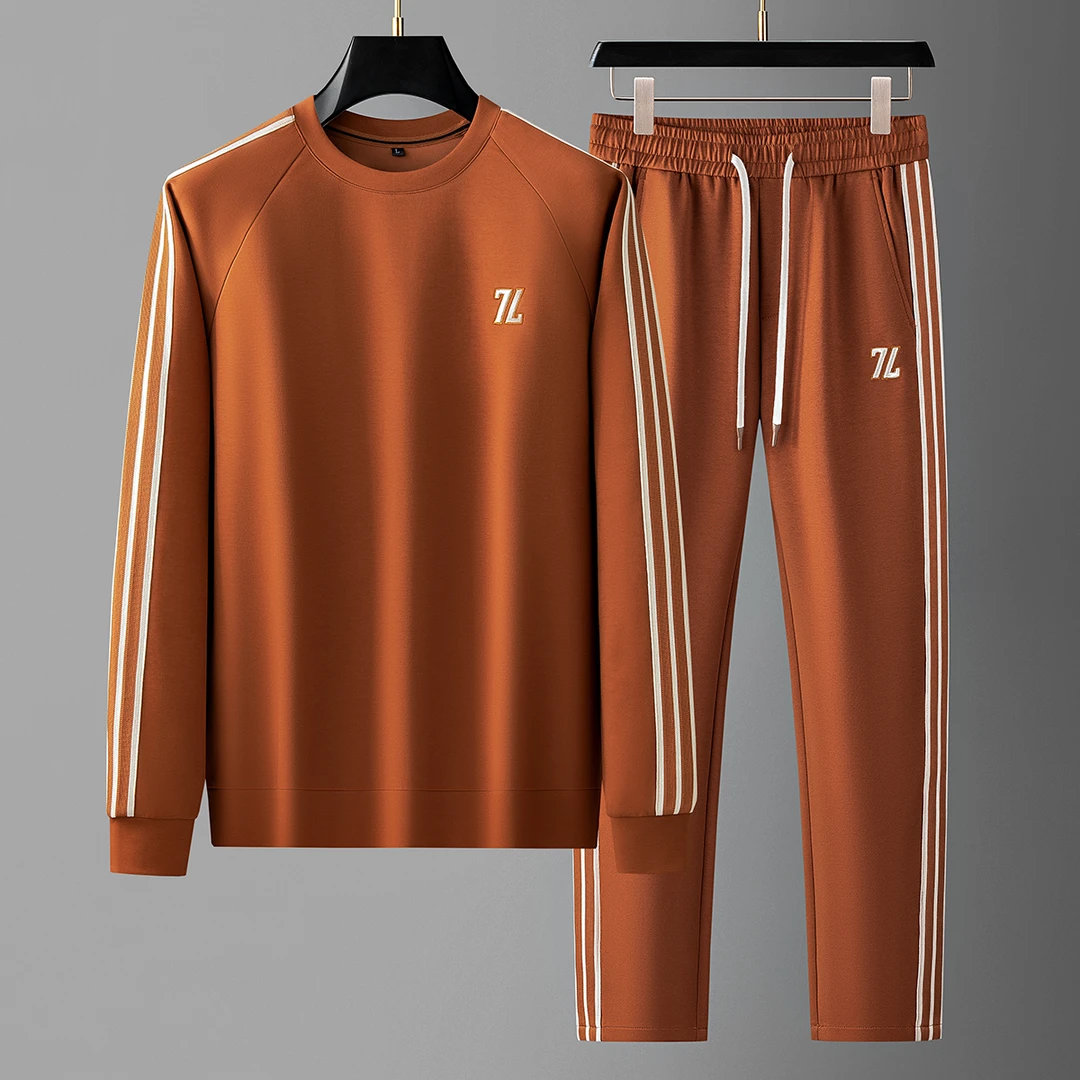 JOZDICE/纪治迪哲运动套装秋季舒适透气百搭休闲潮流运动服套装男